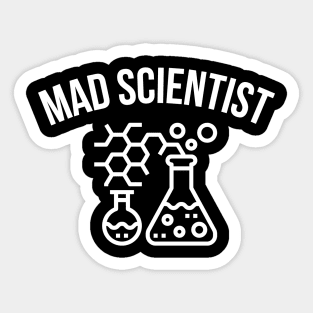 Mad Scientist Sticker